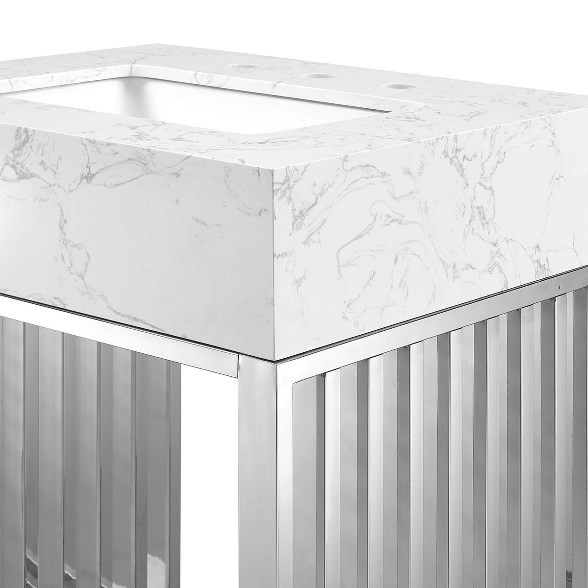 Gridiron Bathroom Vanity by Modway
