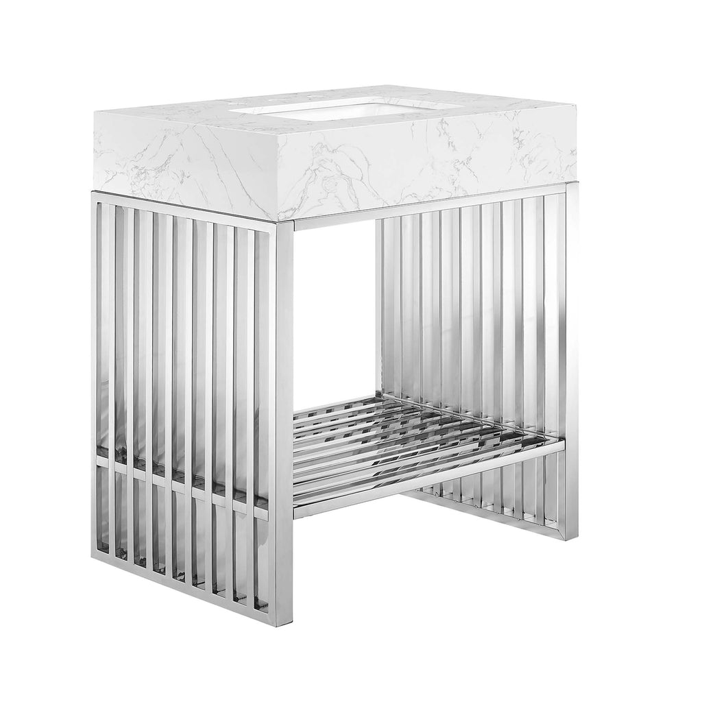 Gridiron Bathroom Vanity by Modway