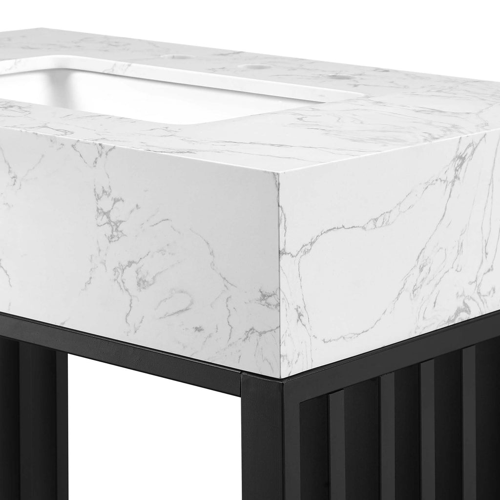 Gridiron Bathroom Vanity by Modway