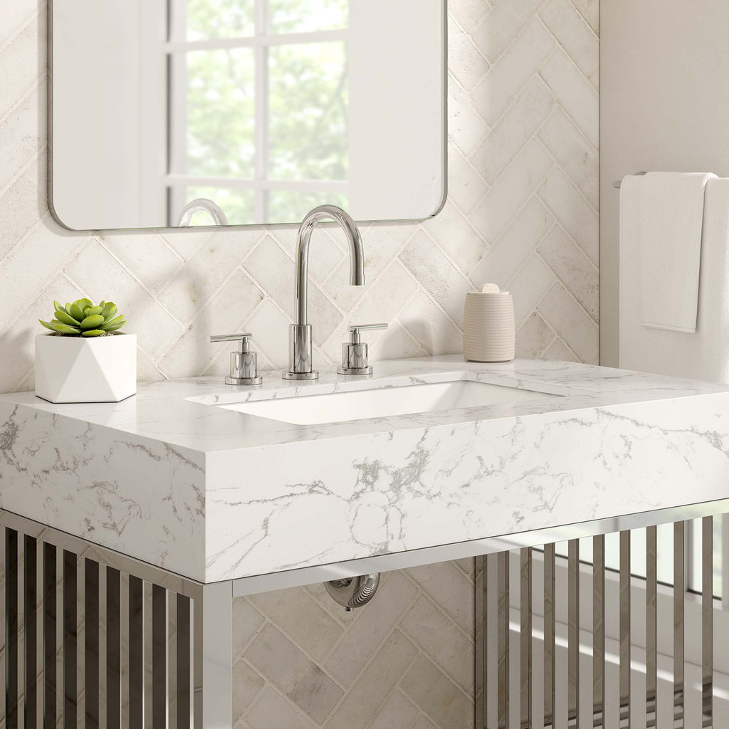 Gridiron Bathroom Vanity by Modway