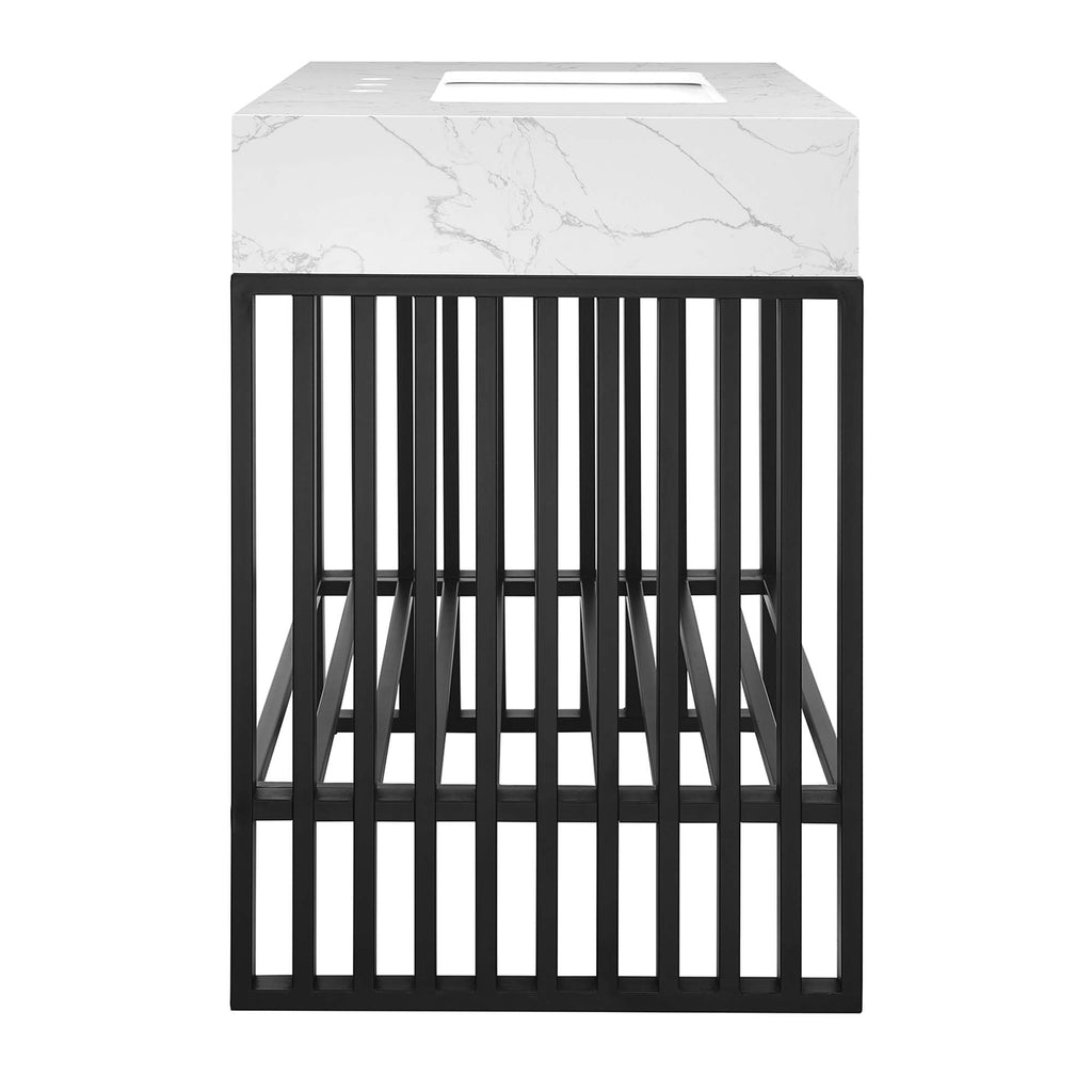 Gridiron Bathroom Vanity by Modway