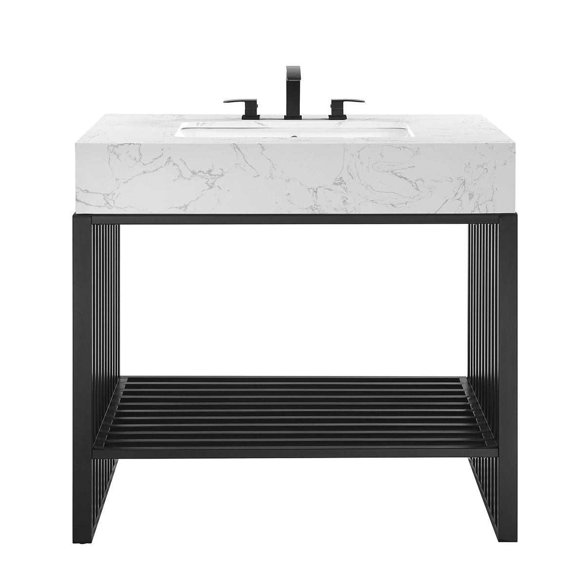 Gridiron Bathroom Vanity by Modway