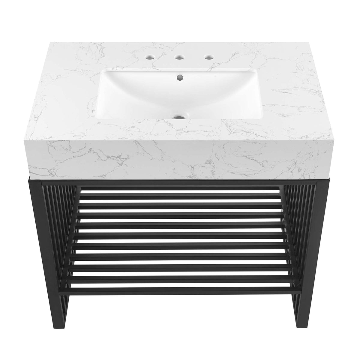 Gridiron Bathroom Vanity by Modway