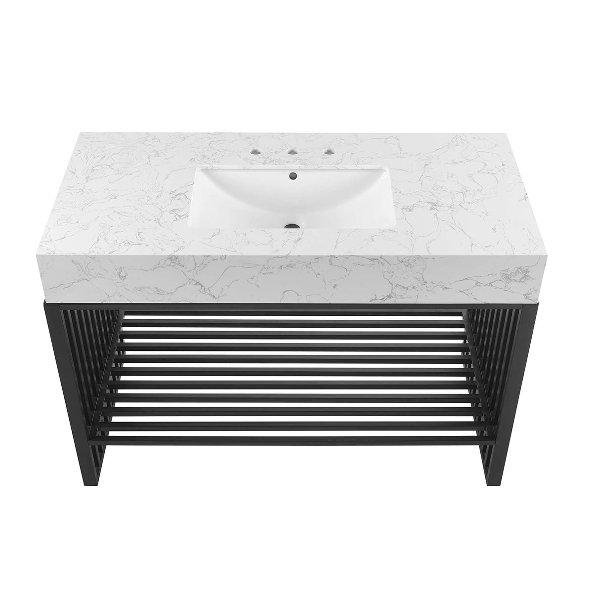Gridiron Bathroom Vanity by Modway