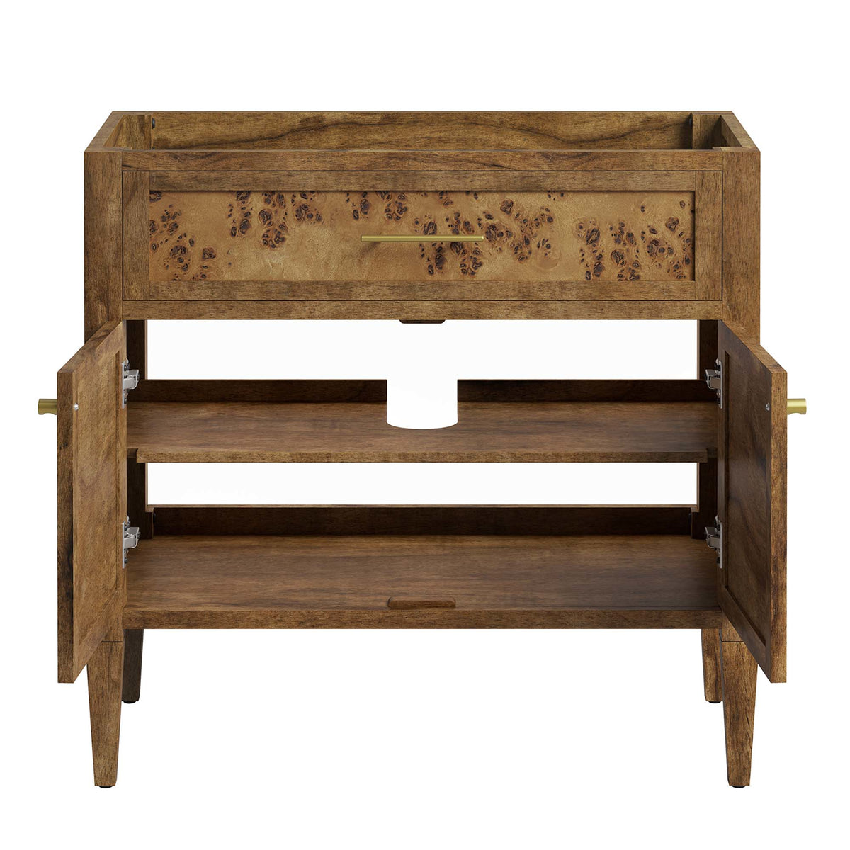 Elysian Wood Bathroom Vanity Cabinet (Sink Basin Not Included) by Modway