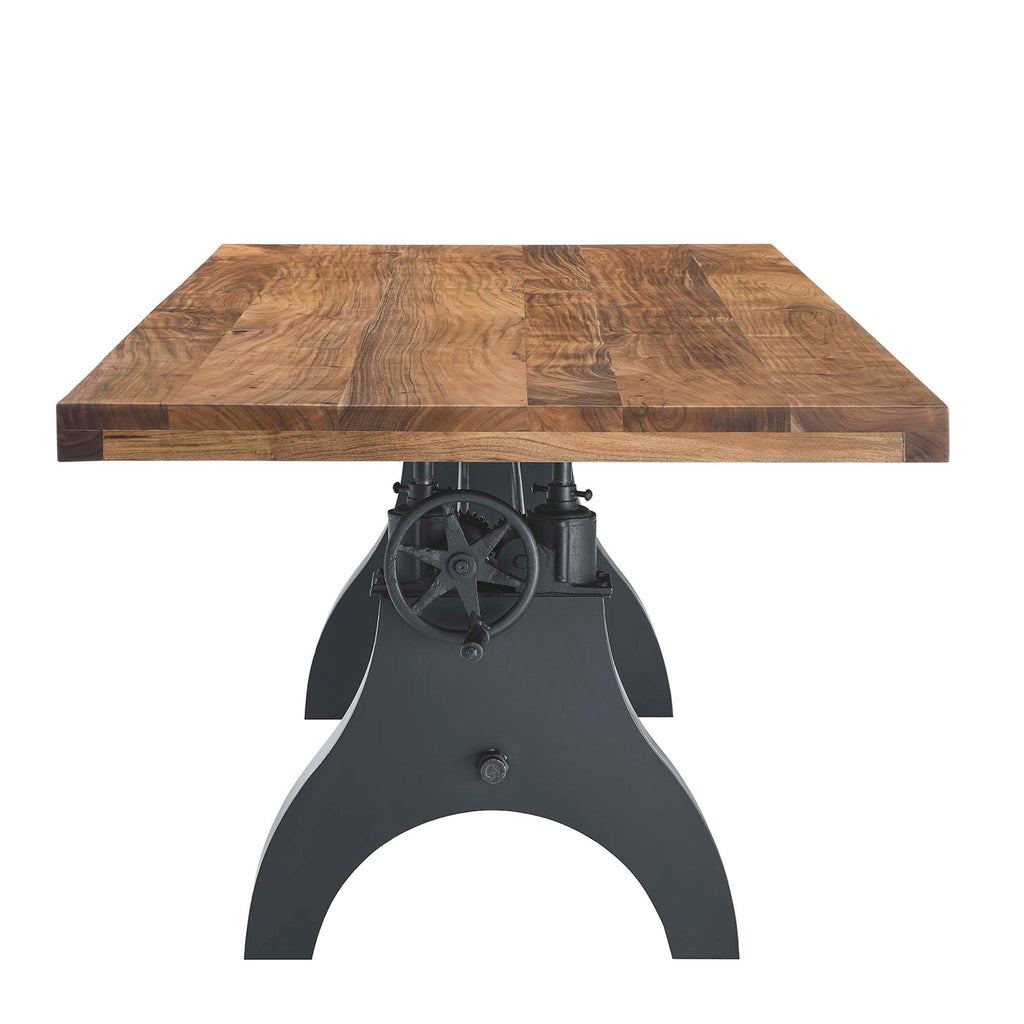 Genuine 96" Crank Adjustable Height Dining and Conference Table by Modway