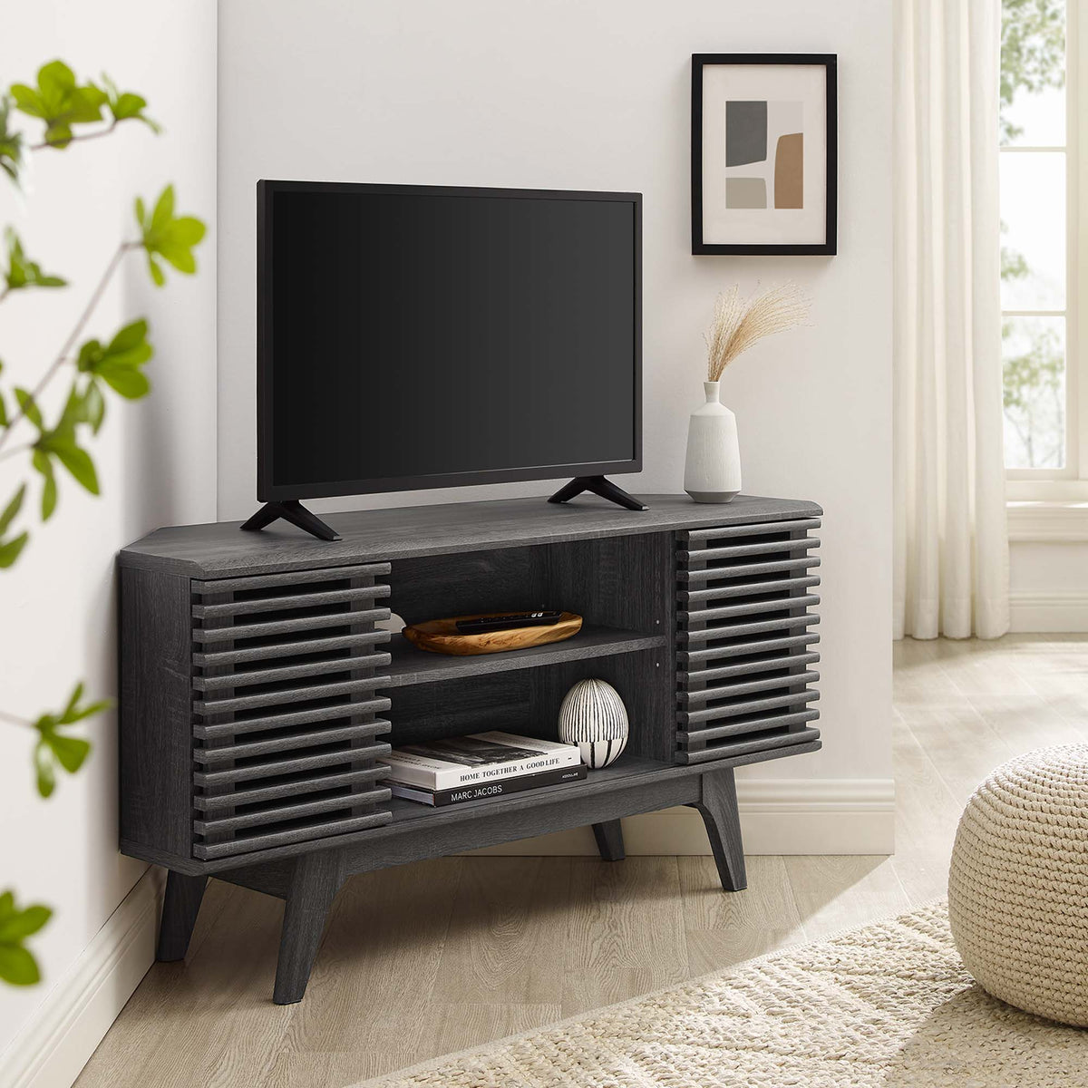 Render 46" Corner TV Stand by Modway