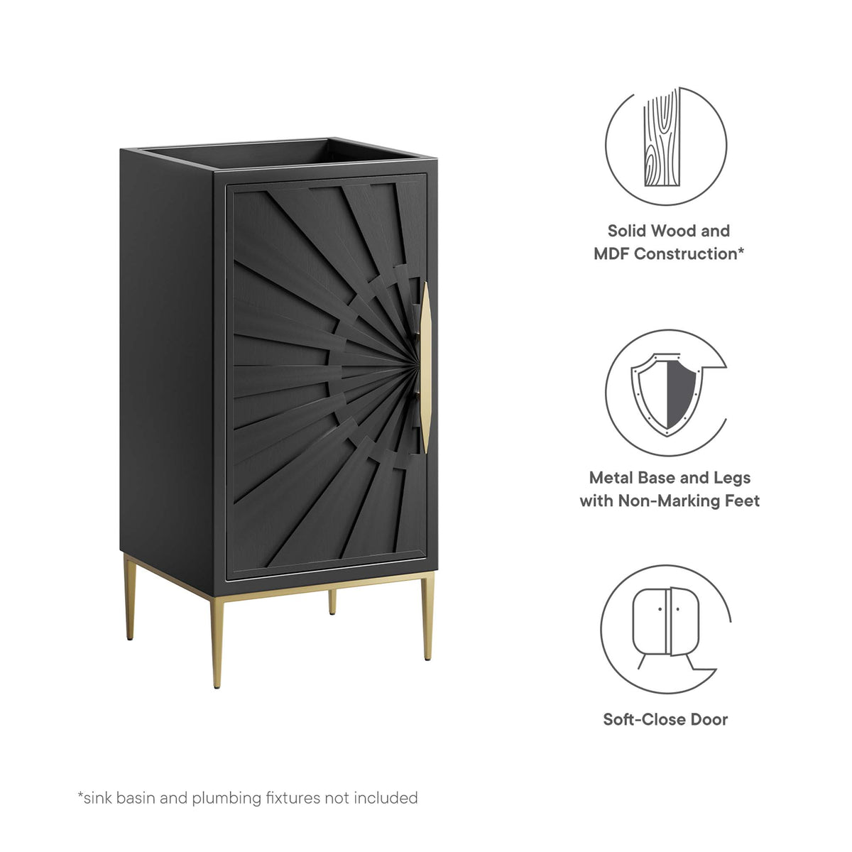 Awaken Bathroom Vanity Cabinet by Modway