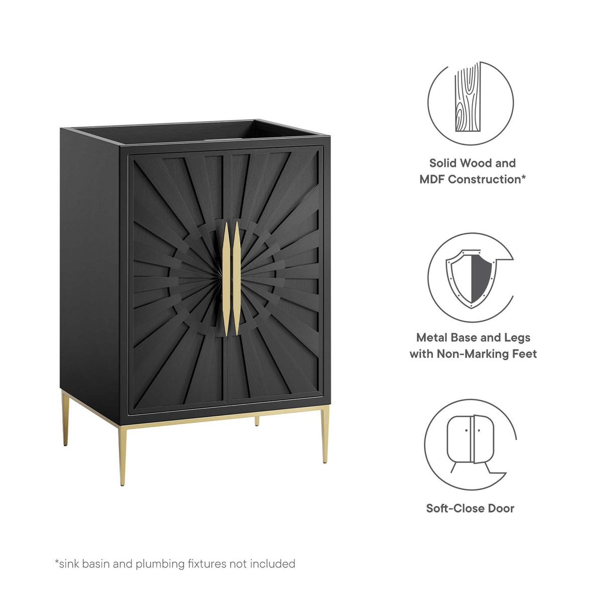 Awaken Bathroom Vanity Cabinet by Modway