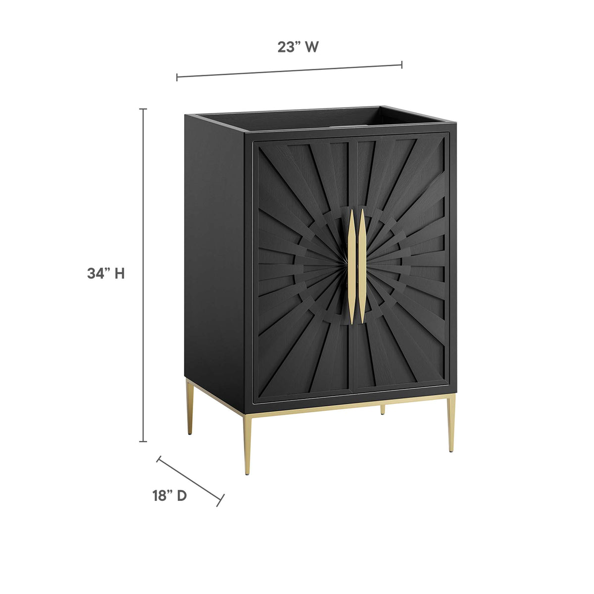 Awaken Bathroom Vanity Cabinet by Modway