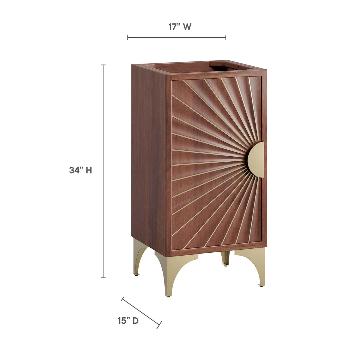 Daylight Bathroom Vanity Cabinet by Modway
