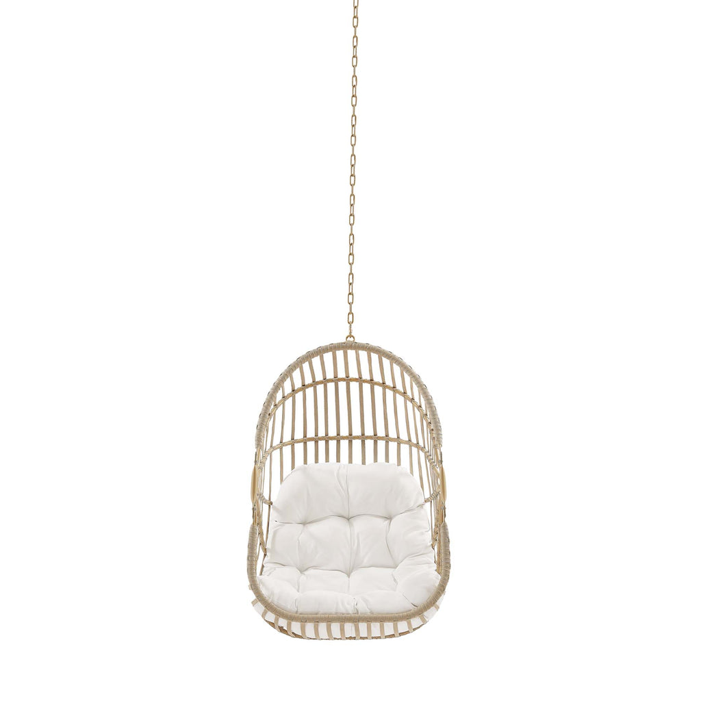 Amalie Wicker Rattan Outdoor Patio Rattan Swing Chair without Stand by Modway