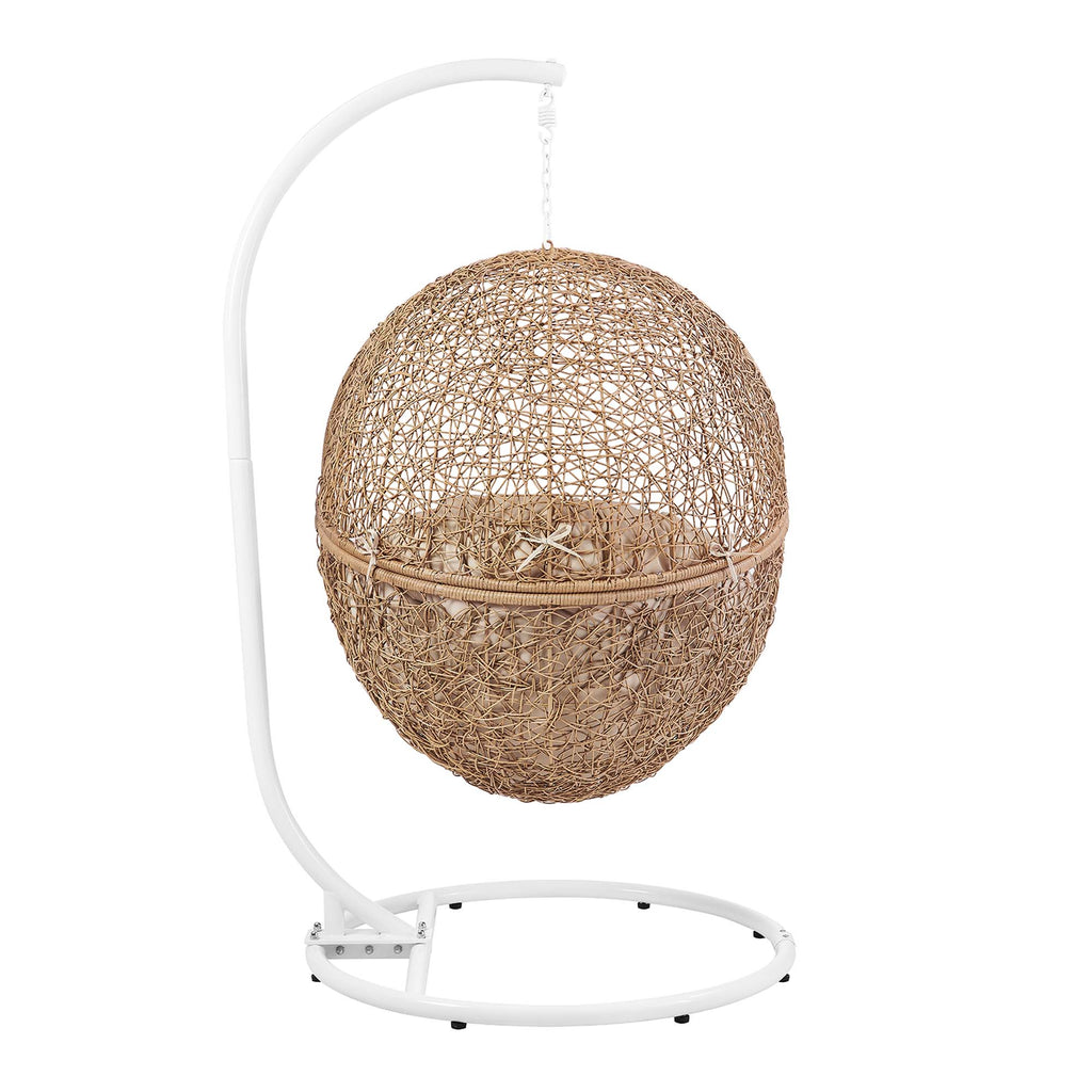 Encase Outdoor Patio Rattan Swing Chair by Modway