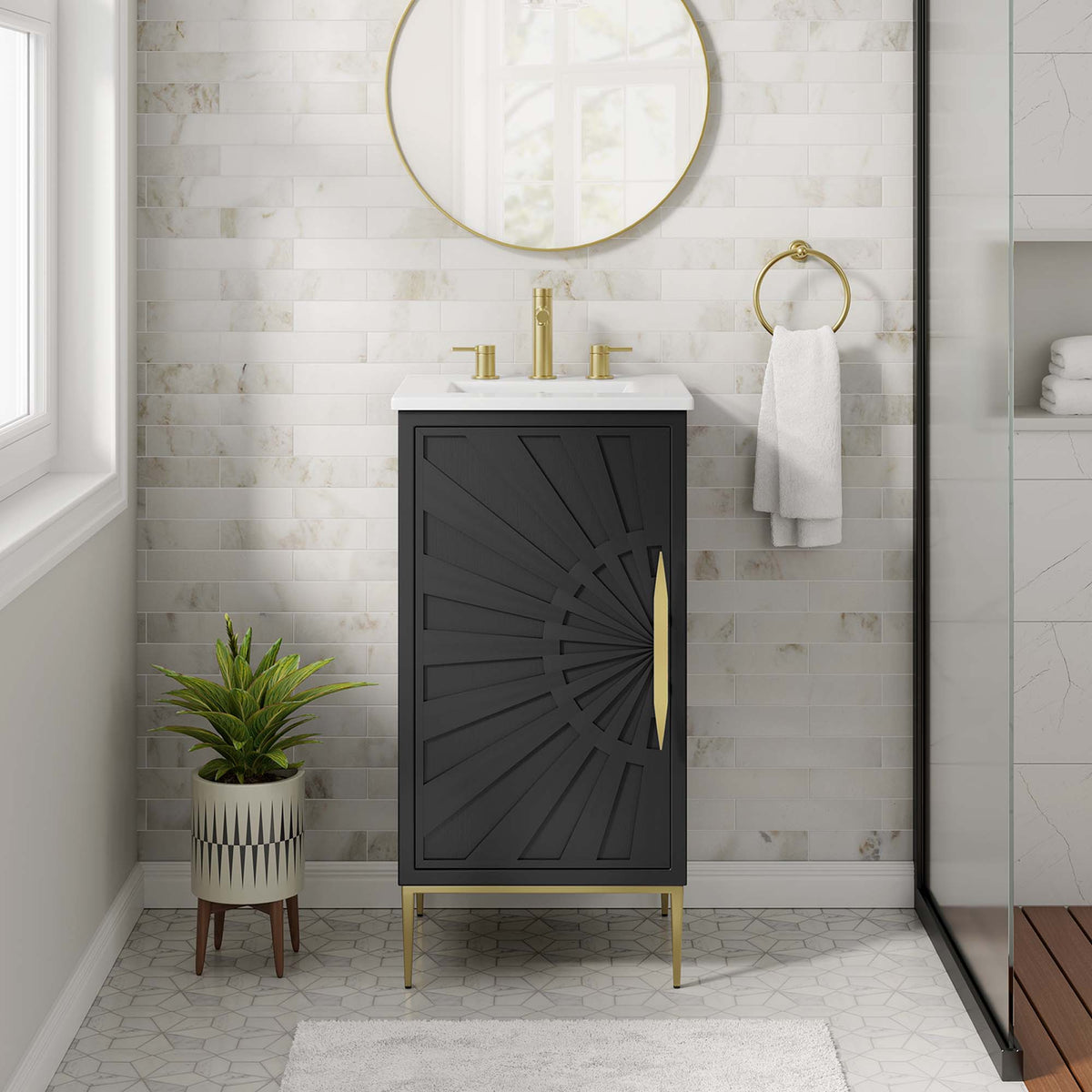 Awaken Bathroom Vanity by Modway
