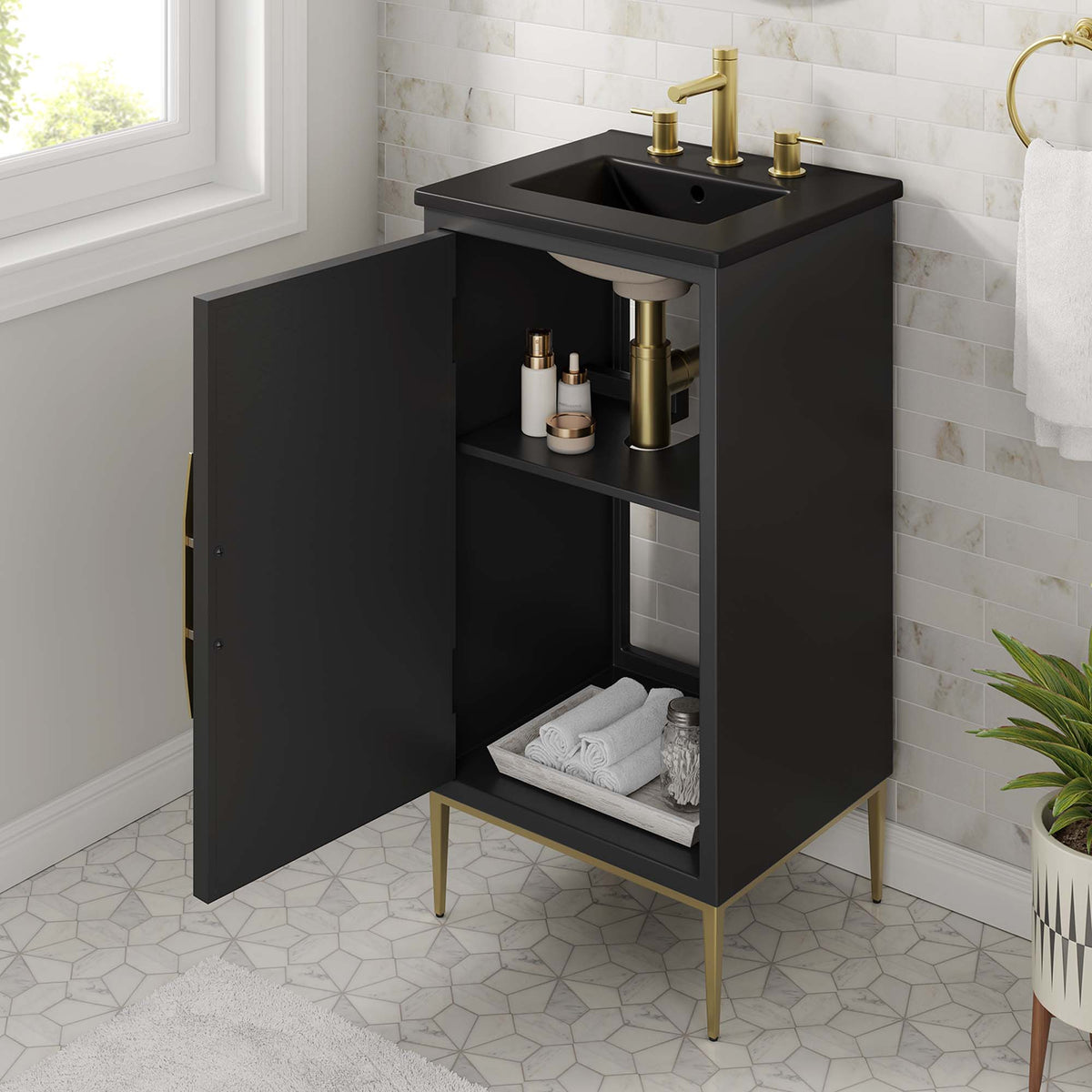 Awaken Bathroom Vanity by Modway
