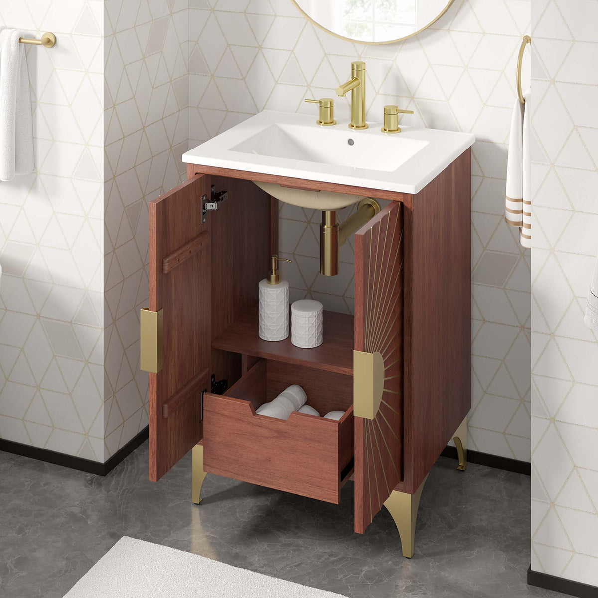 Daylight Bathroom Vanity by Modway