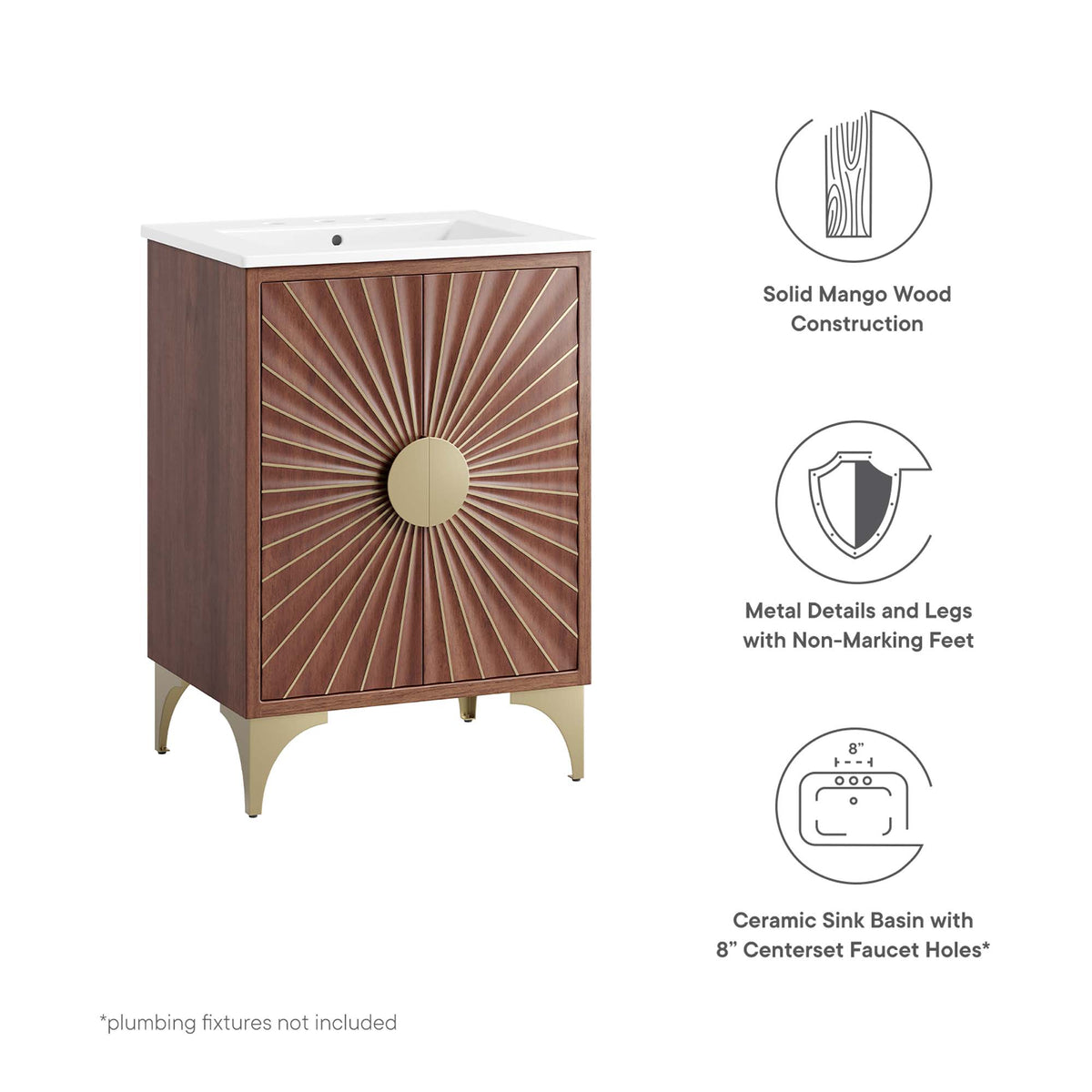 Daylight Bathroom Vanity by Modway