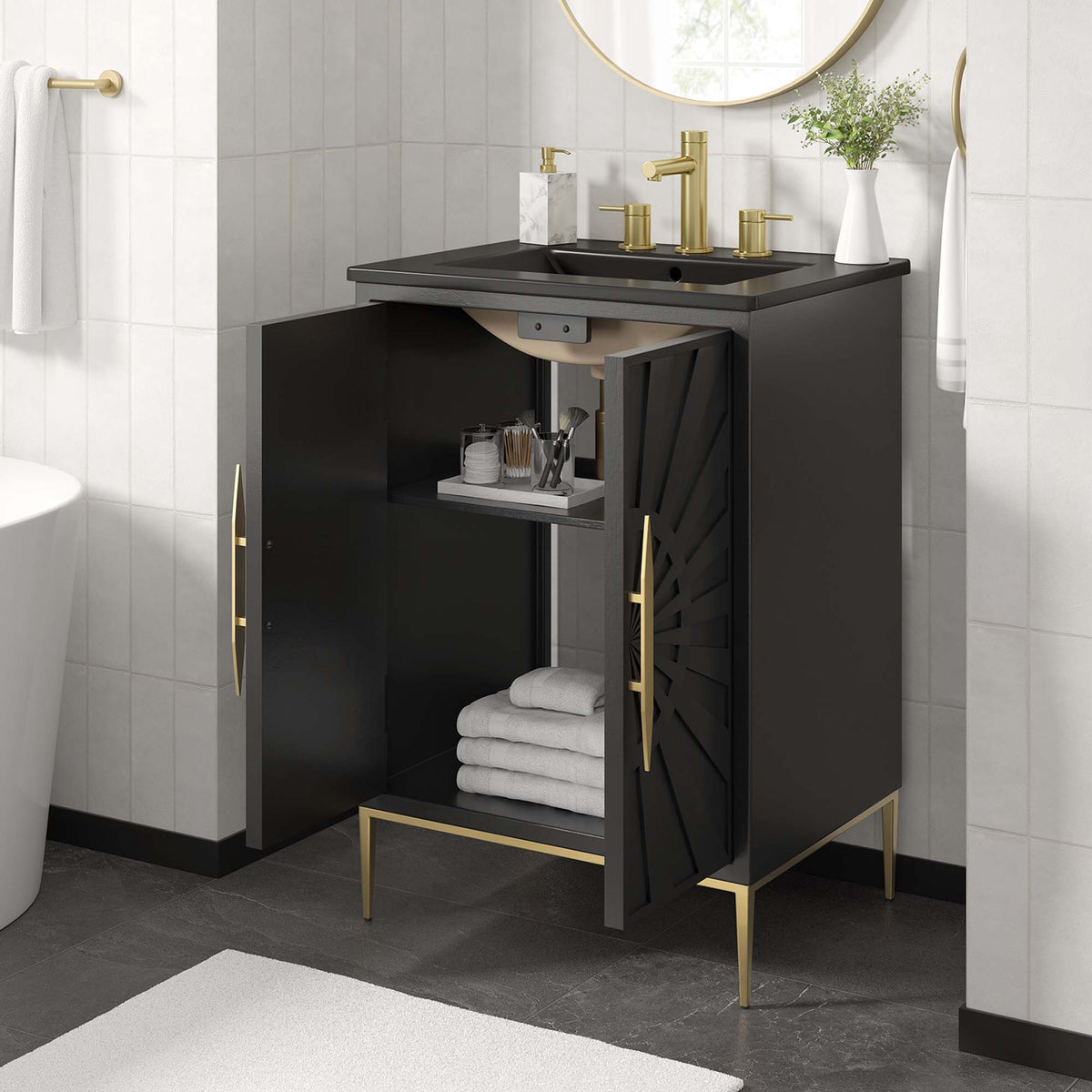 Awaken Bathroom Vanity by Modway