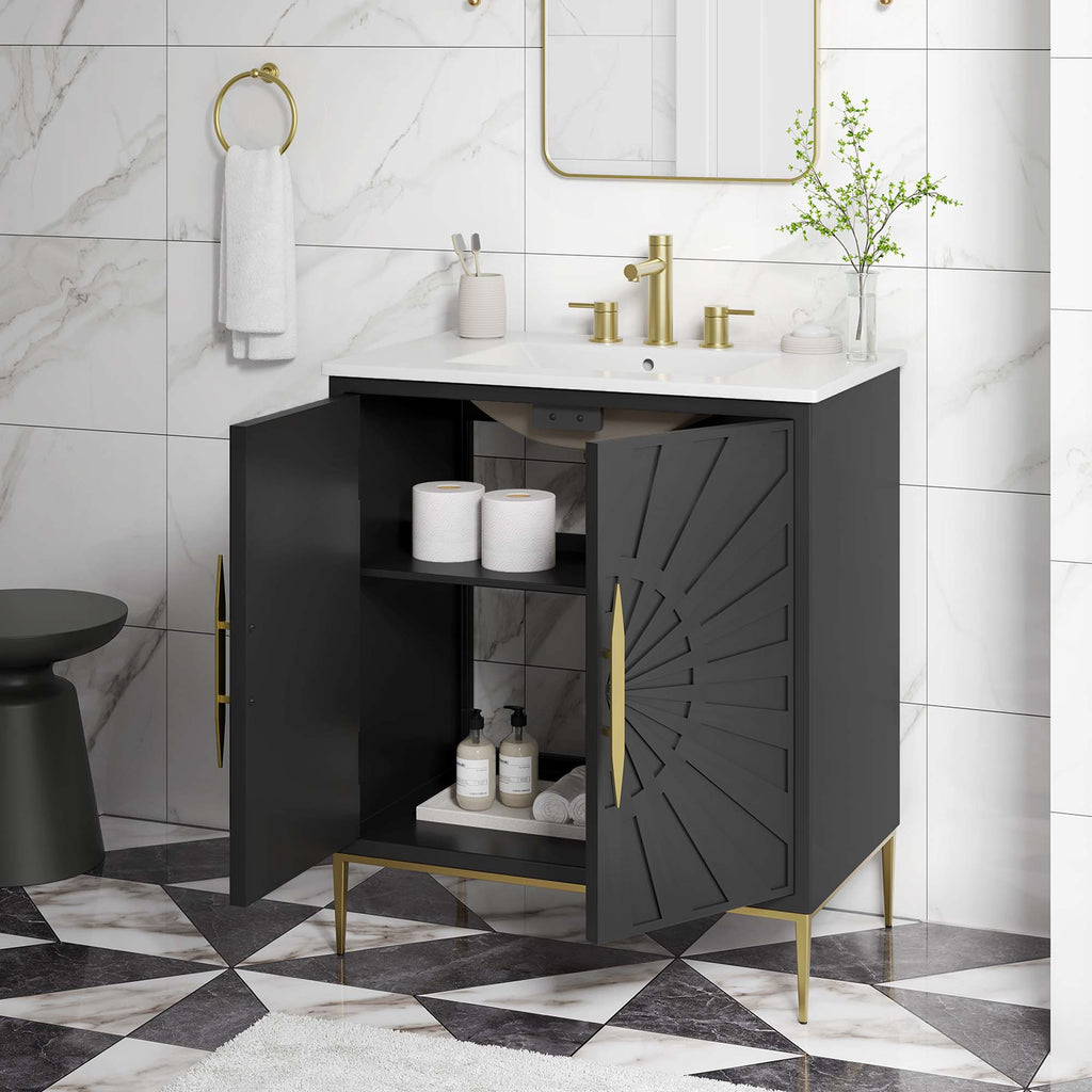 Awaken Bathroom Vanity by Modway