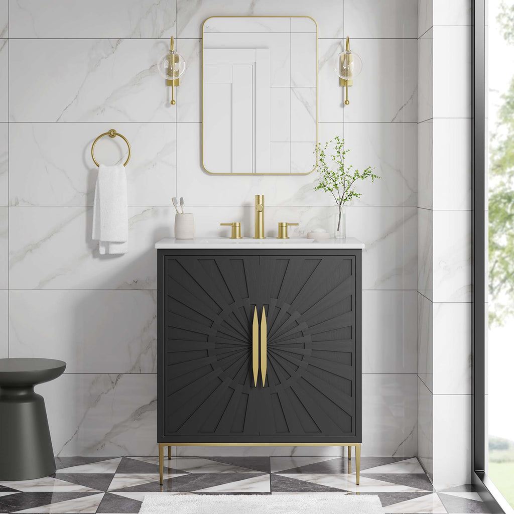 Awaken Bathroom Vanity by Modway
