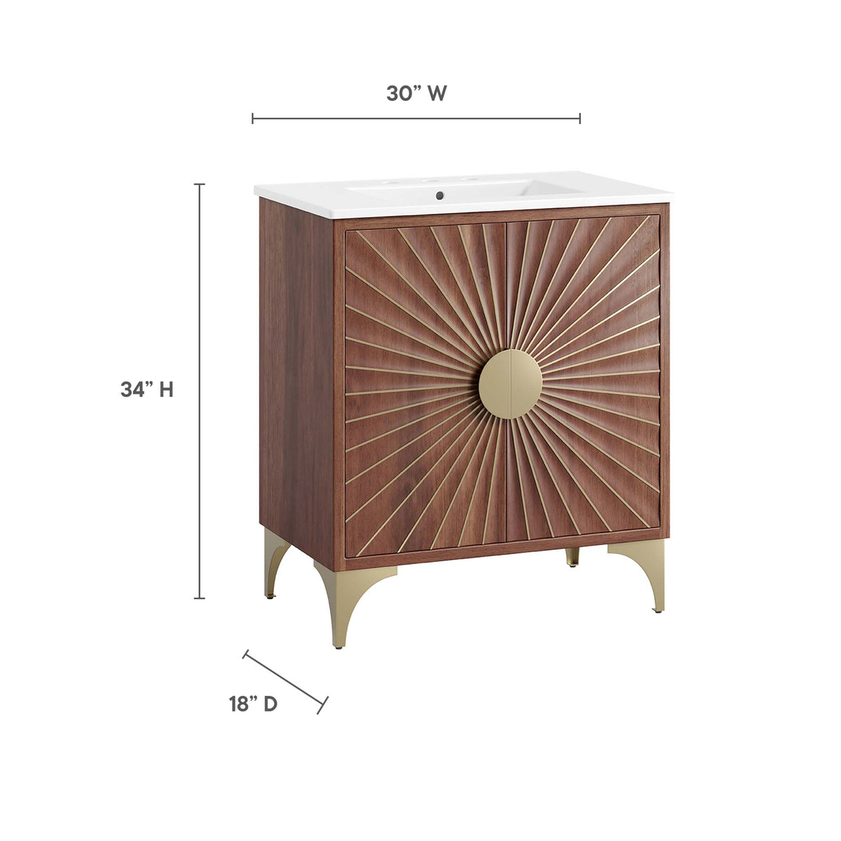 Daylight Bathroom Vanity by Modway