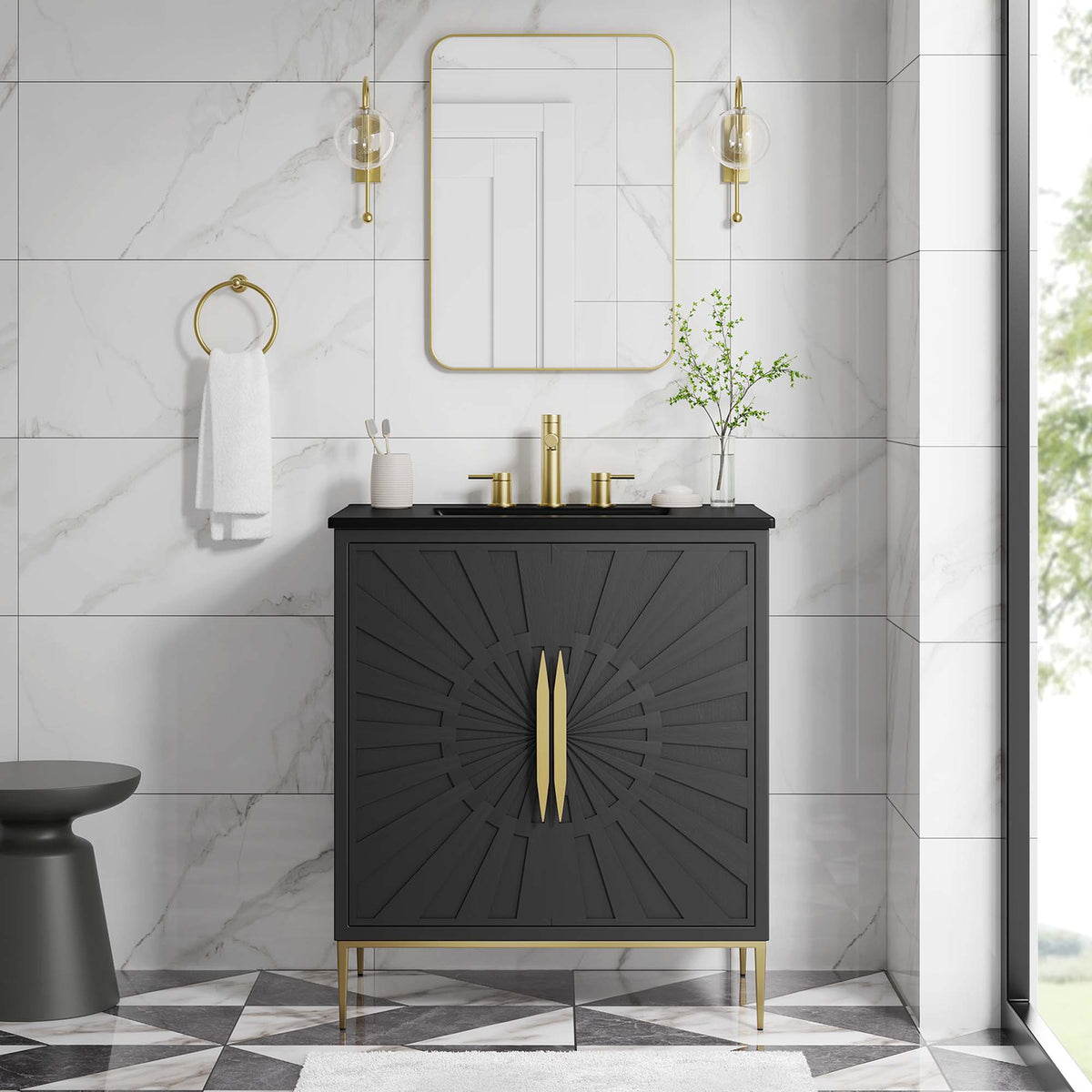 Awaken Bathroom Vanity by Modway