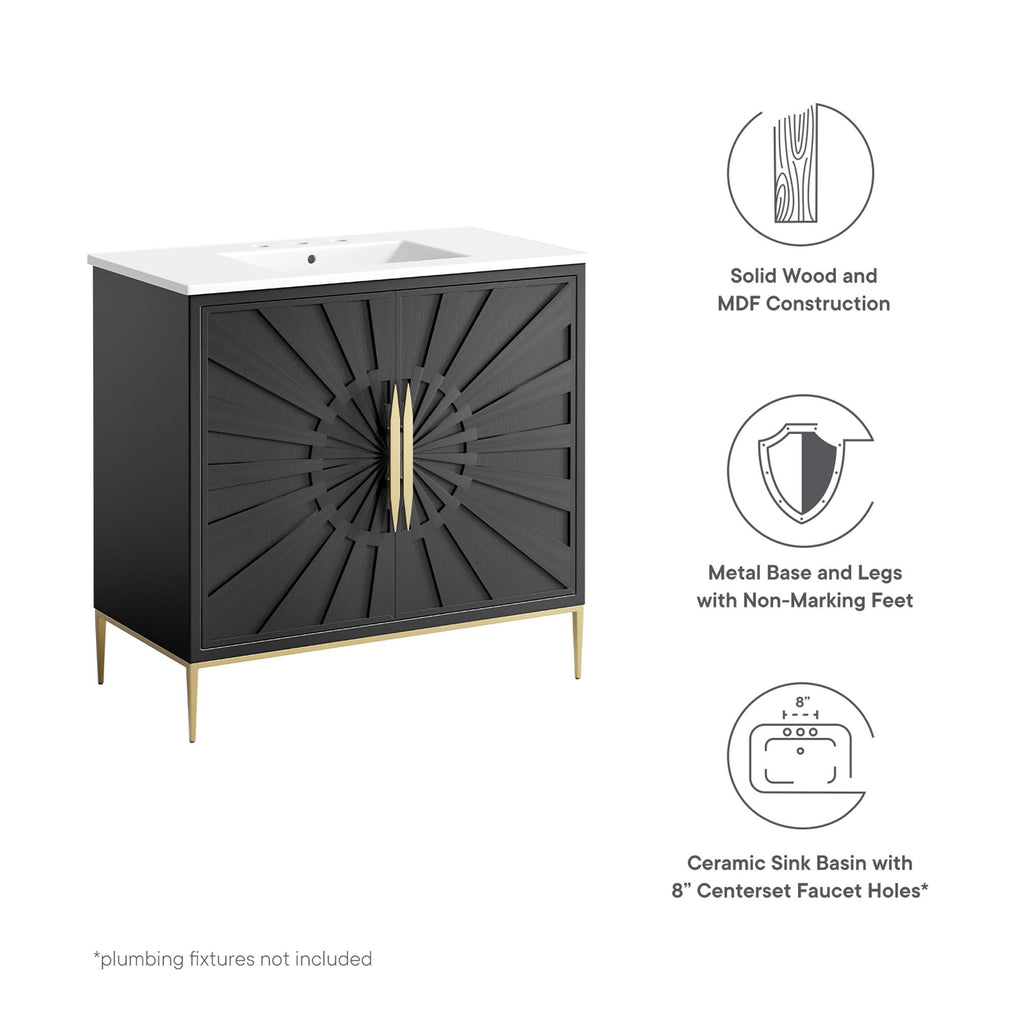 Awaken Bathroom Vanity by Modway
