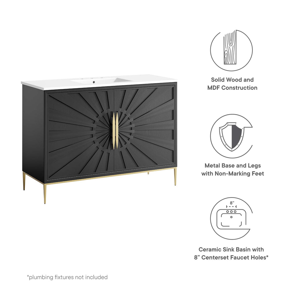 Awaken Bathroom Vanity by Modway