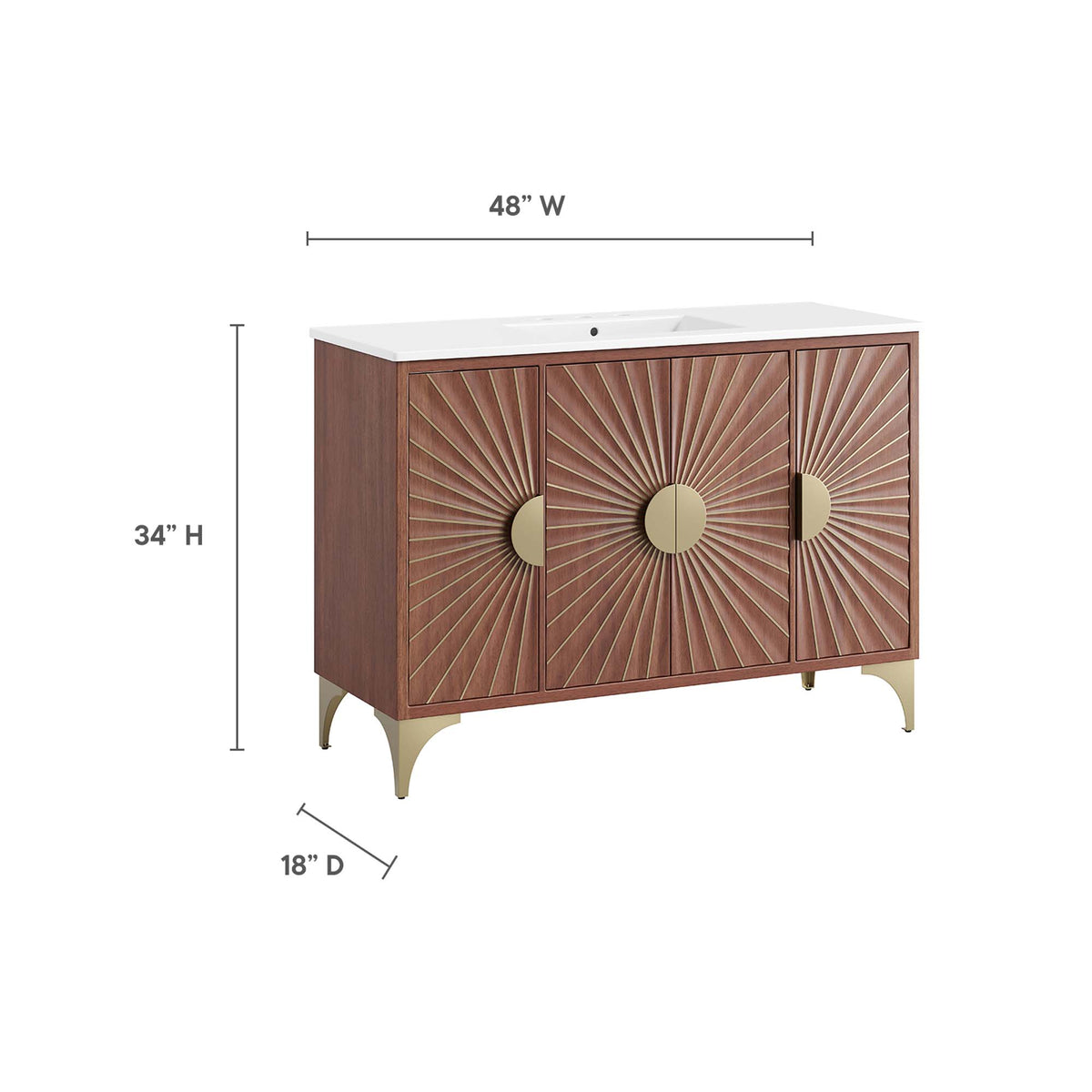 Daylight Bathroom Vanity by Modway