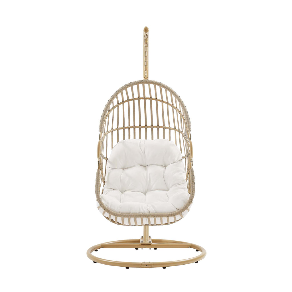 Amalie Wicker Rattan Outdoor Patio Rattan Swing Chair by Modway