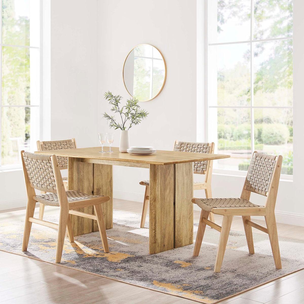 Amistad Wood Dining Table by Modway