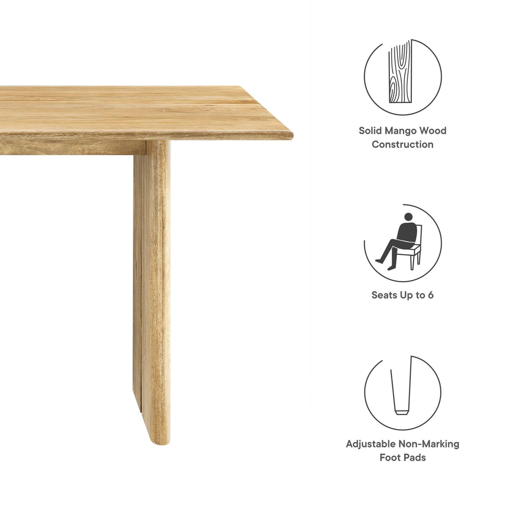Amistad Wood Dining Table by Modway