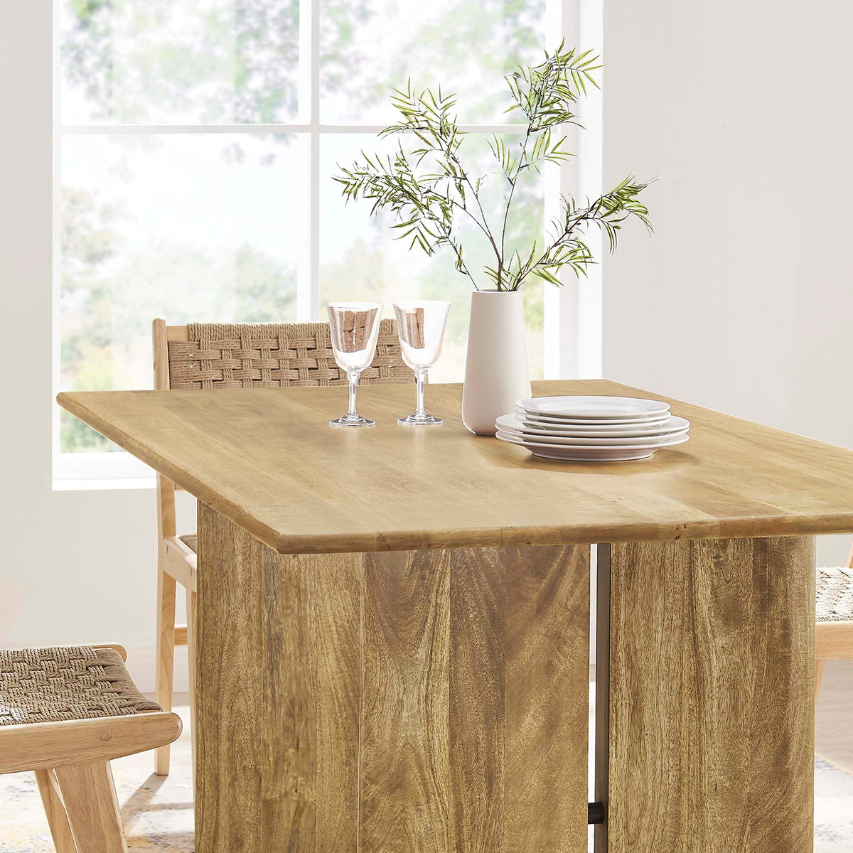 Amistad Wood Dining Table by Modway