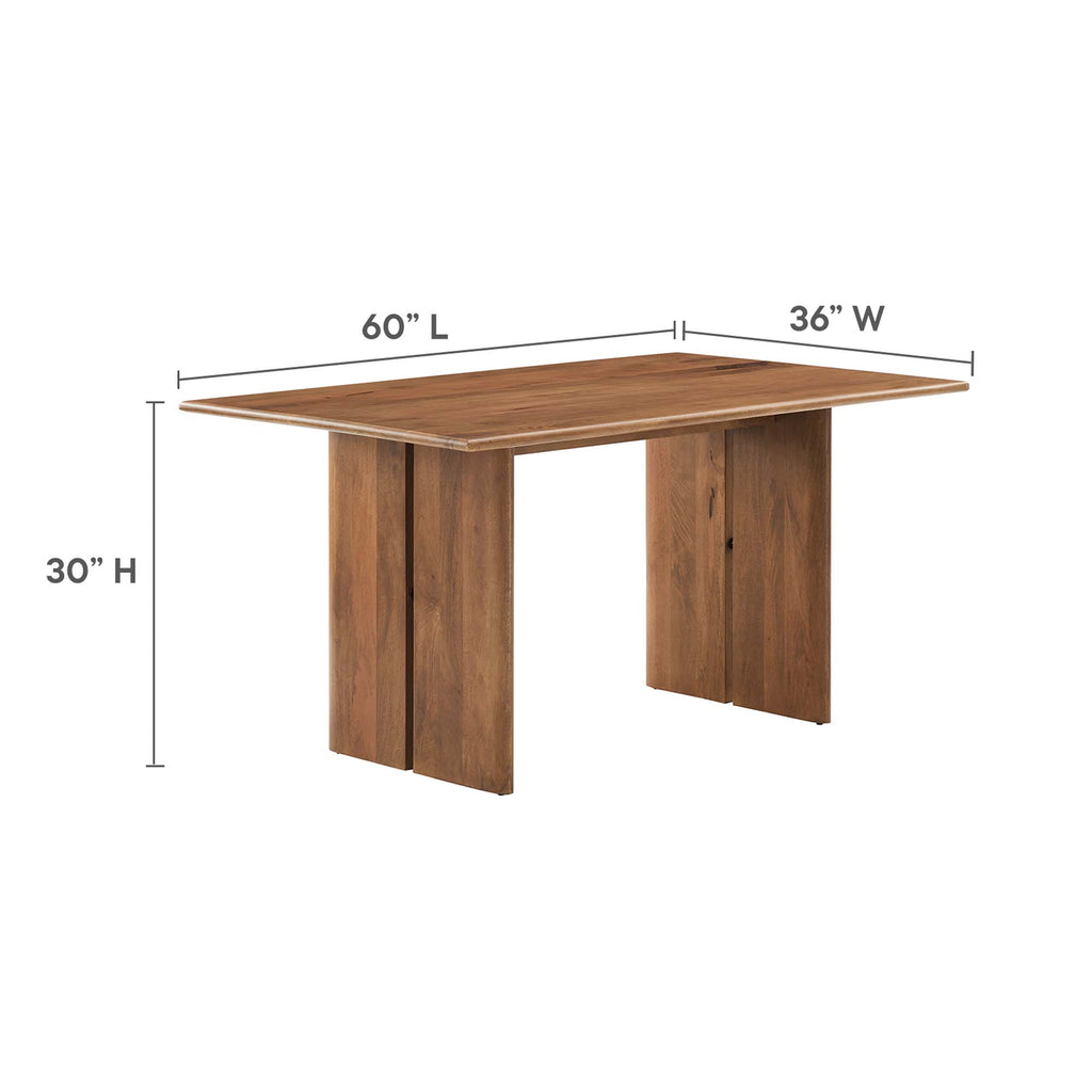 Amistad Wood Dining Table by Modway