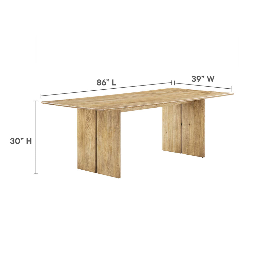 Amistad Wood Dining Table by Modway
