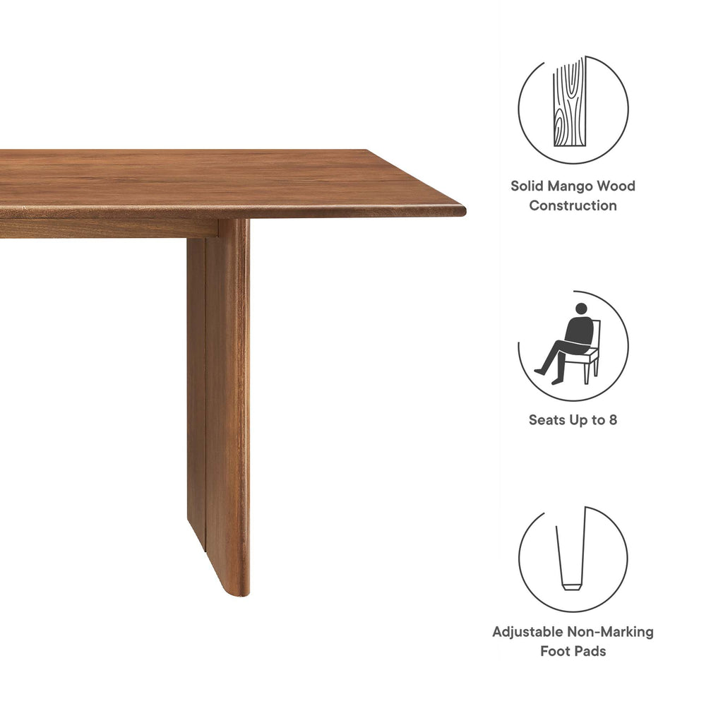 Amistad Wood Dining Table by Modway