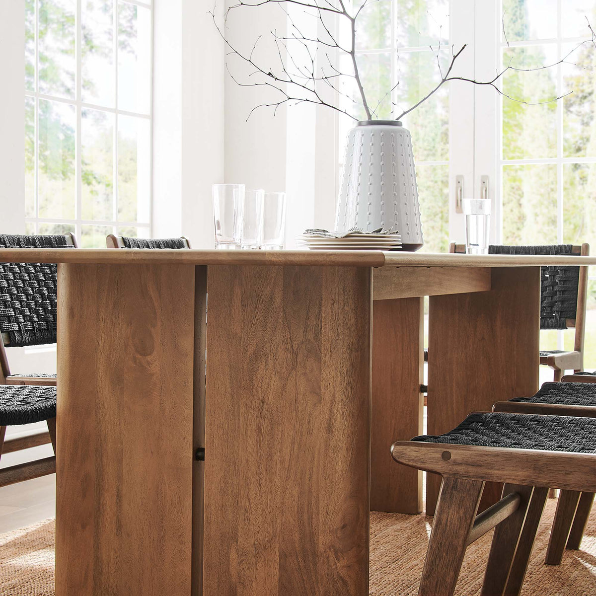 Amistad Wood Dining Table by Modway