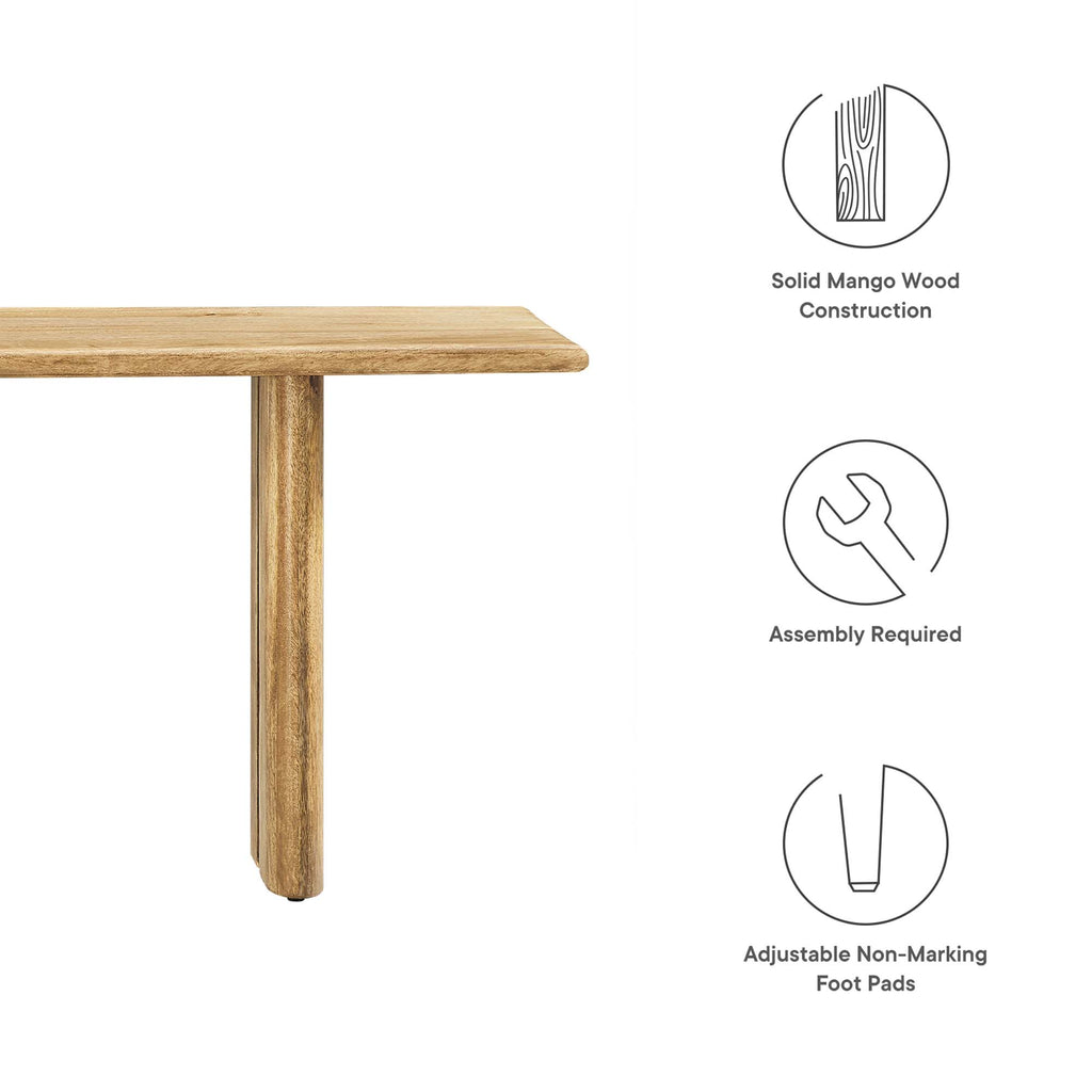 Amistad Wood Bench by Modway
