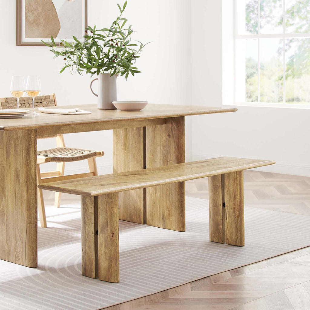 Amistad Wood Bench by Modway