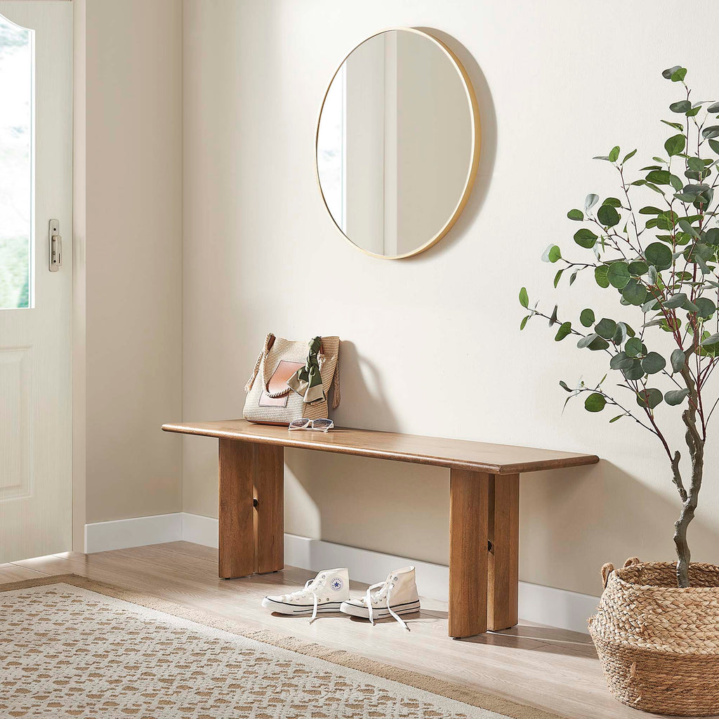 Amistad Wood Bench by Modway