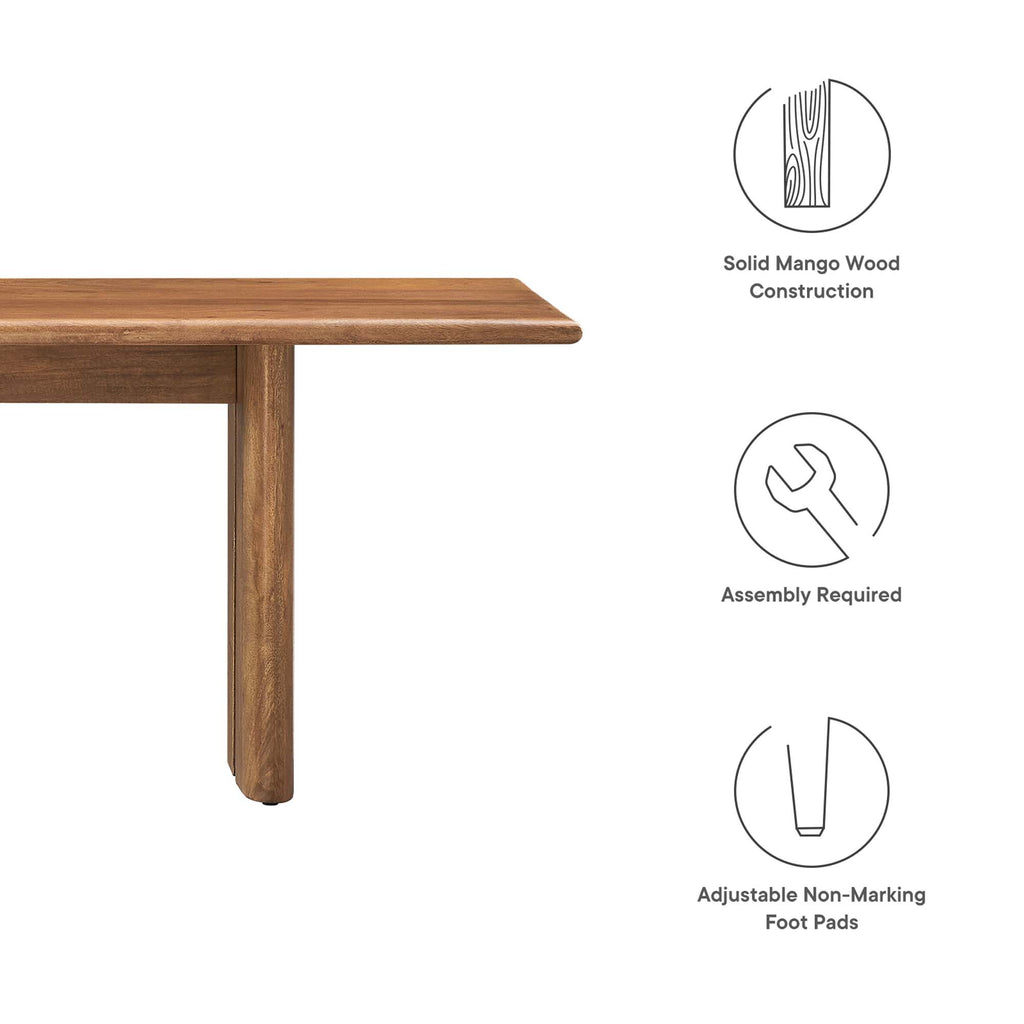 Amistad Wood Bench by Modway