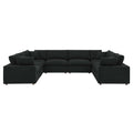 Commix 8-Piece Down Filled Overstuffed Boucle Fabric Sectional Sofa by Modway
