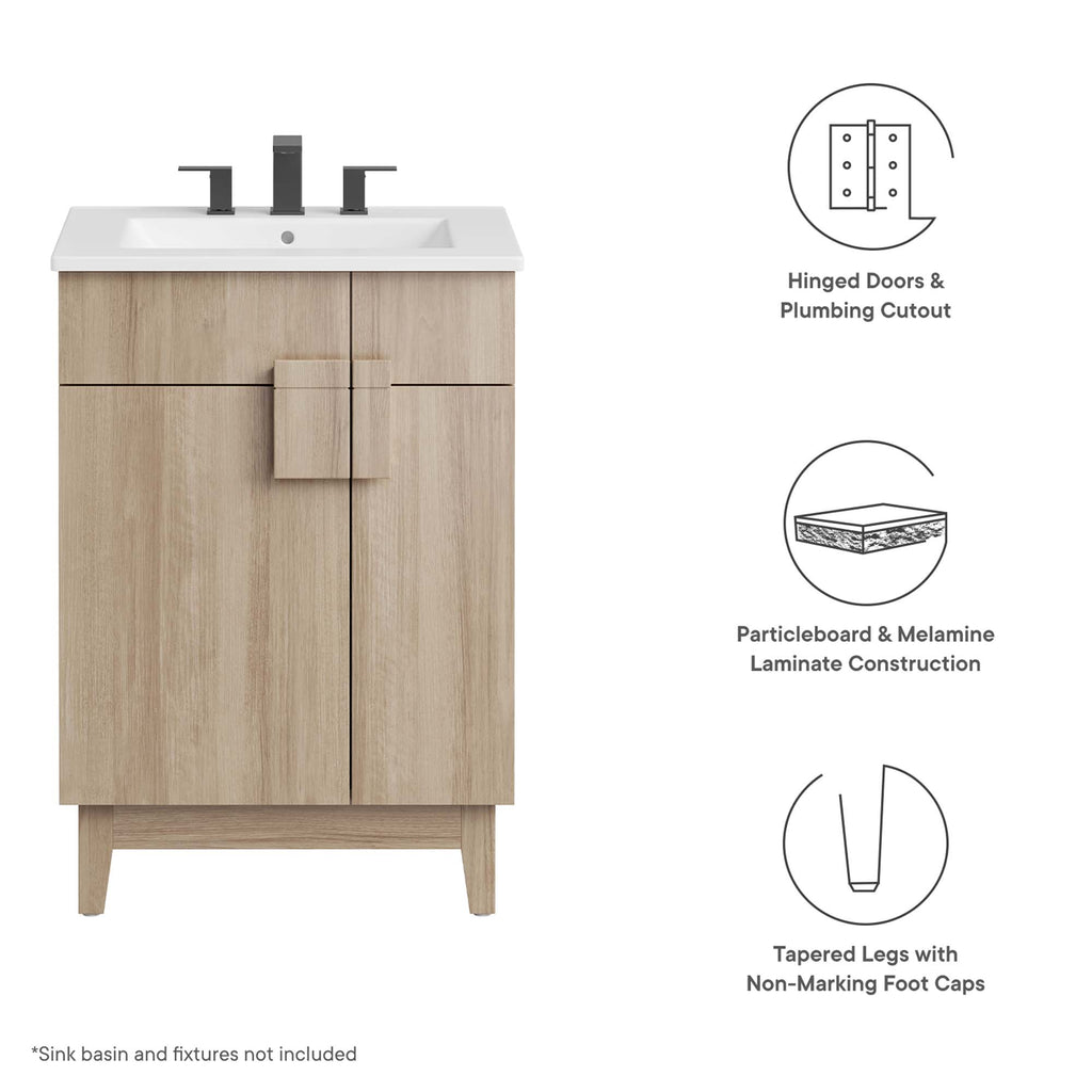 Miles Bathroom Vanity Cabinet (Sink Basin Not Included) by Modway
