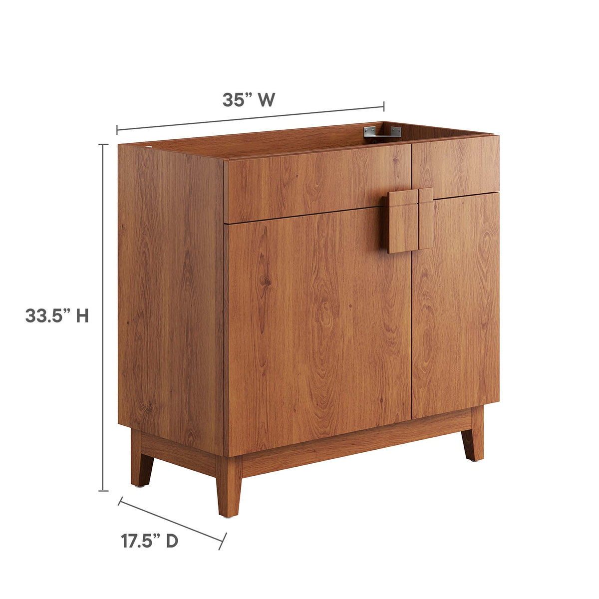 Miles Bathroom Vanity Cabinet (Sink Basin Not Included) by Modway