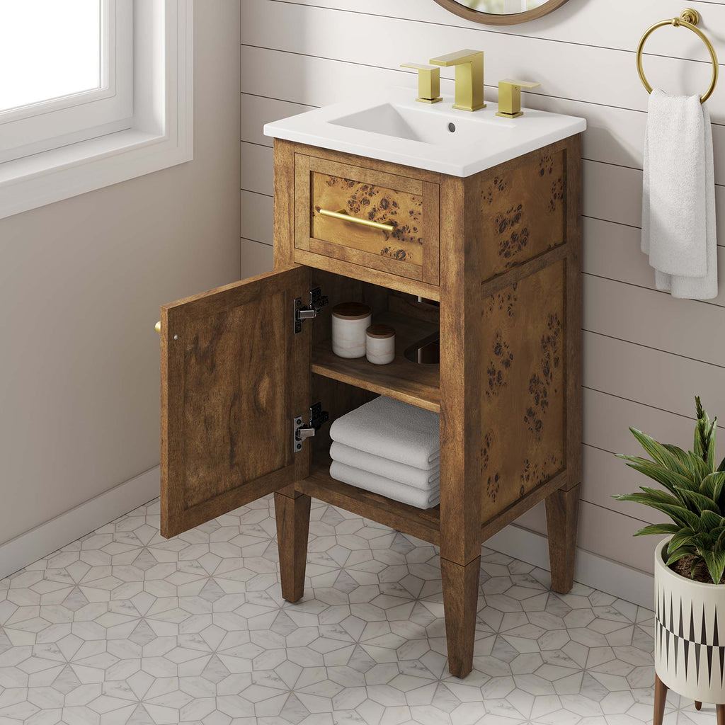 Elysian Wood Bathroom Vanity by Modway