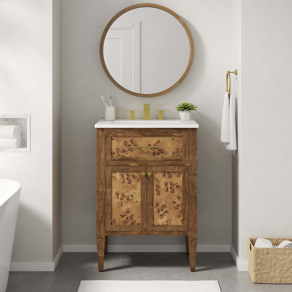 Elysian Wood Bathroom Vanity by Modway