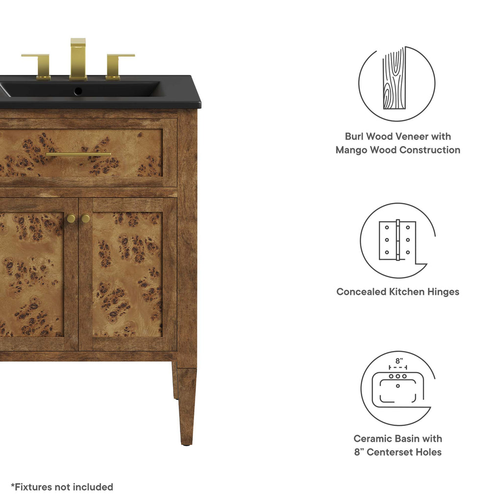 Elysian Wood Bathroom Vanity by Modway