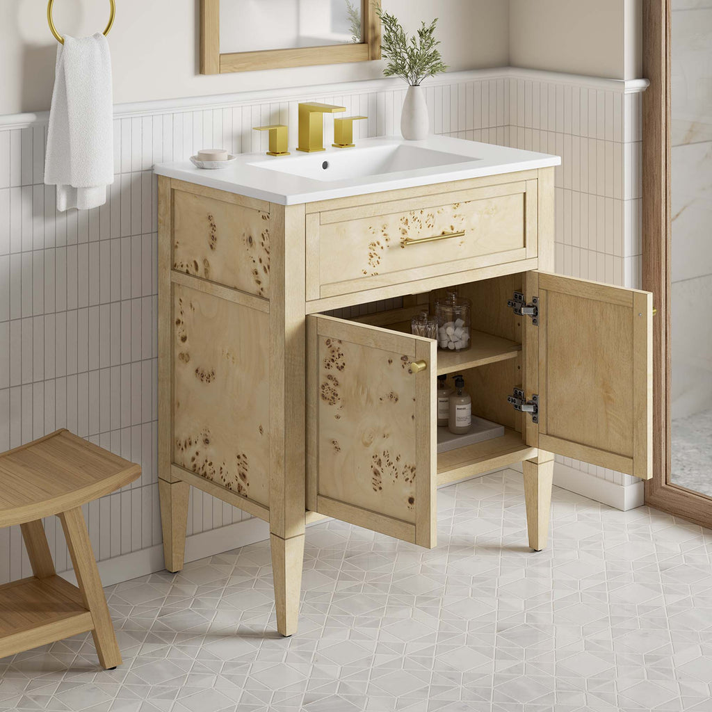 Elysian Wood Bathroom Vanity by Modway