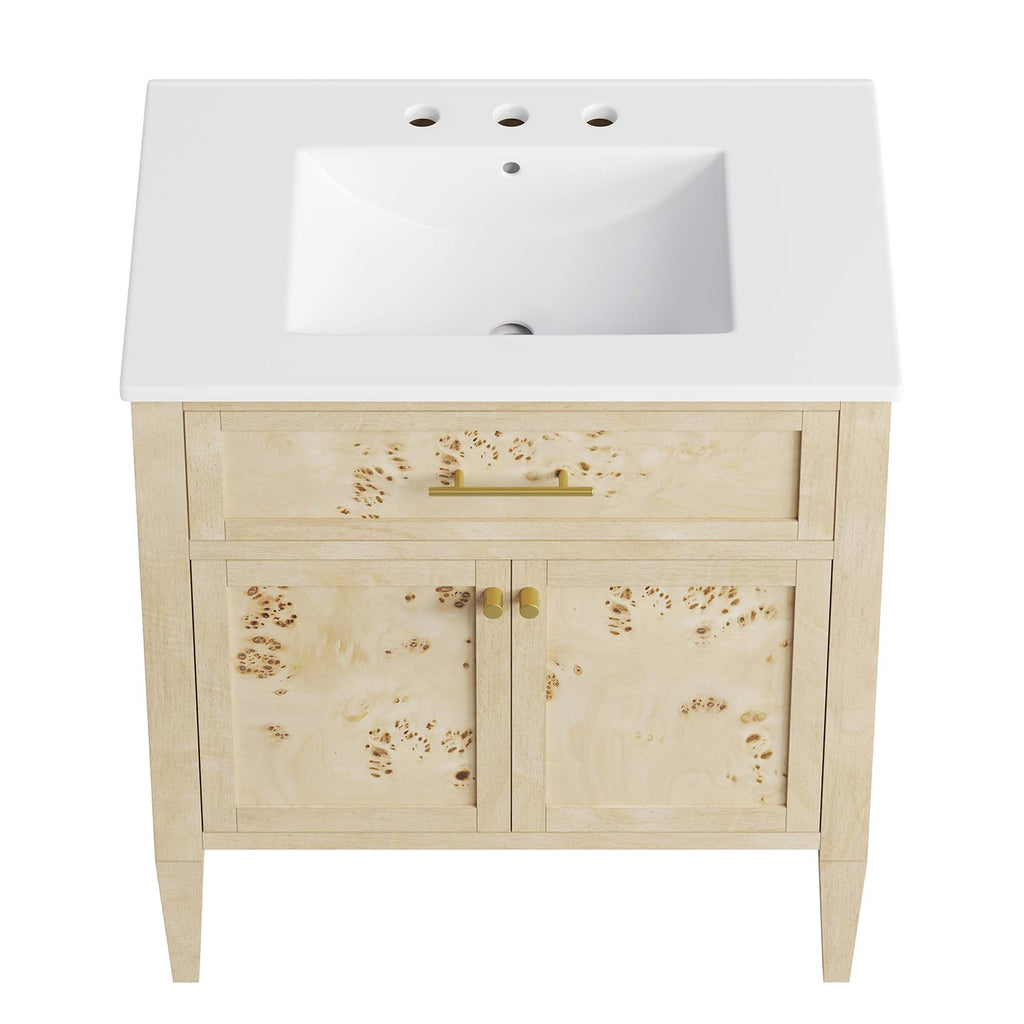 Elysian Wood Bathroom Vanity by Modway