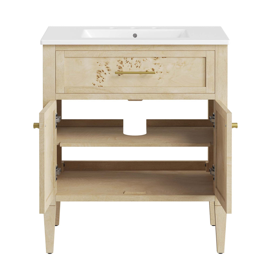 Elysian Wood Bathroom Vanity by Modway